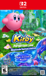 Kirby and the Forgotten Land - Nintendo Switch 2 Edition + Star Crossed World Cover